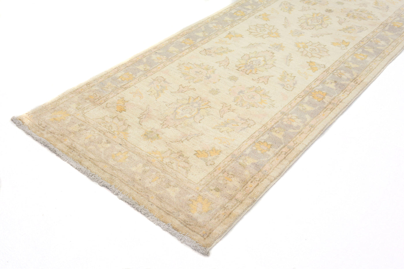 Chobi Afghan Runner – Oatmeal Rhythm
