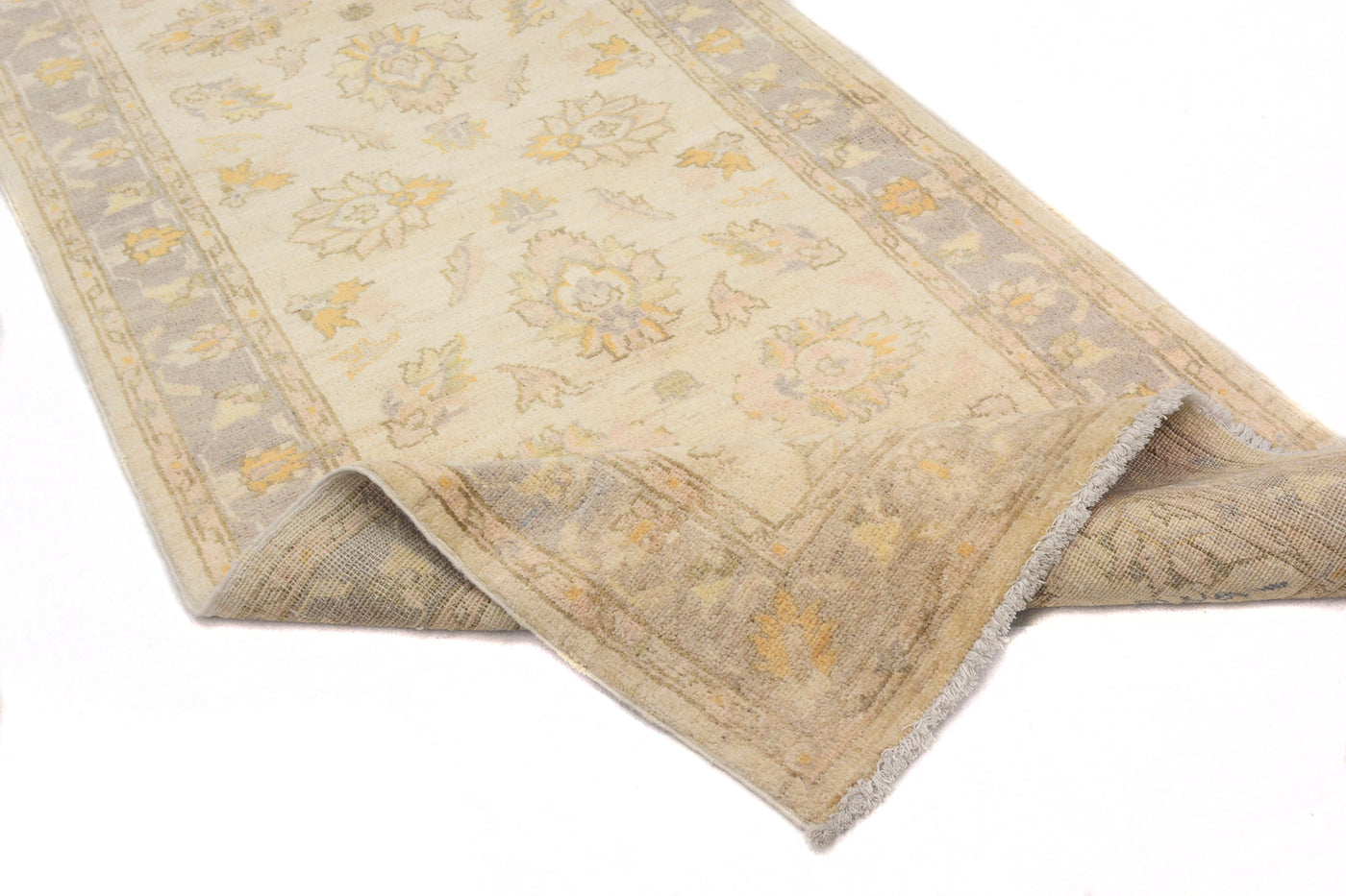 Chobi Afghan Runner – Oatmeal Rhythm