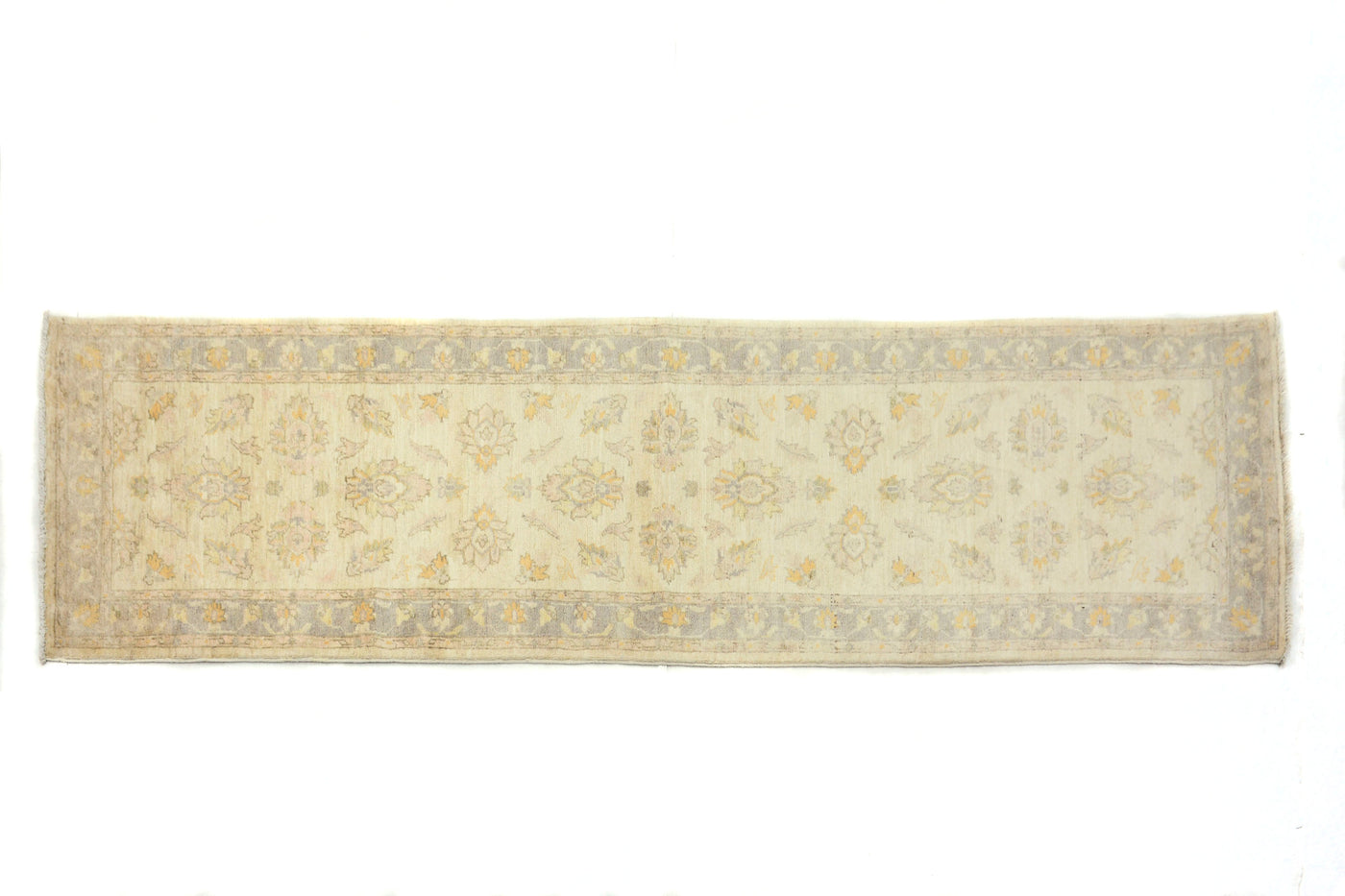 Chobi Afghan Runner – Oatmeal Rhythm