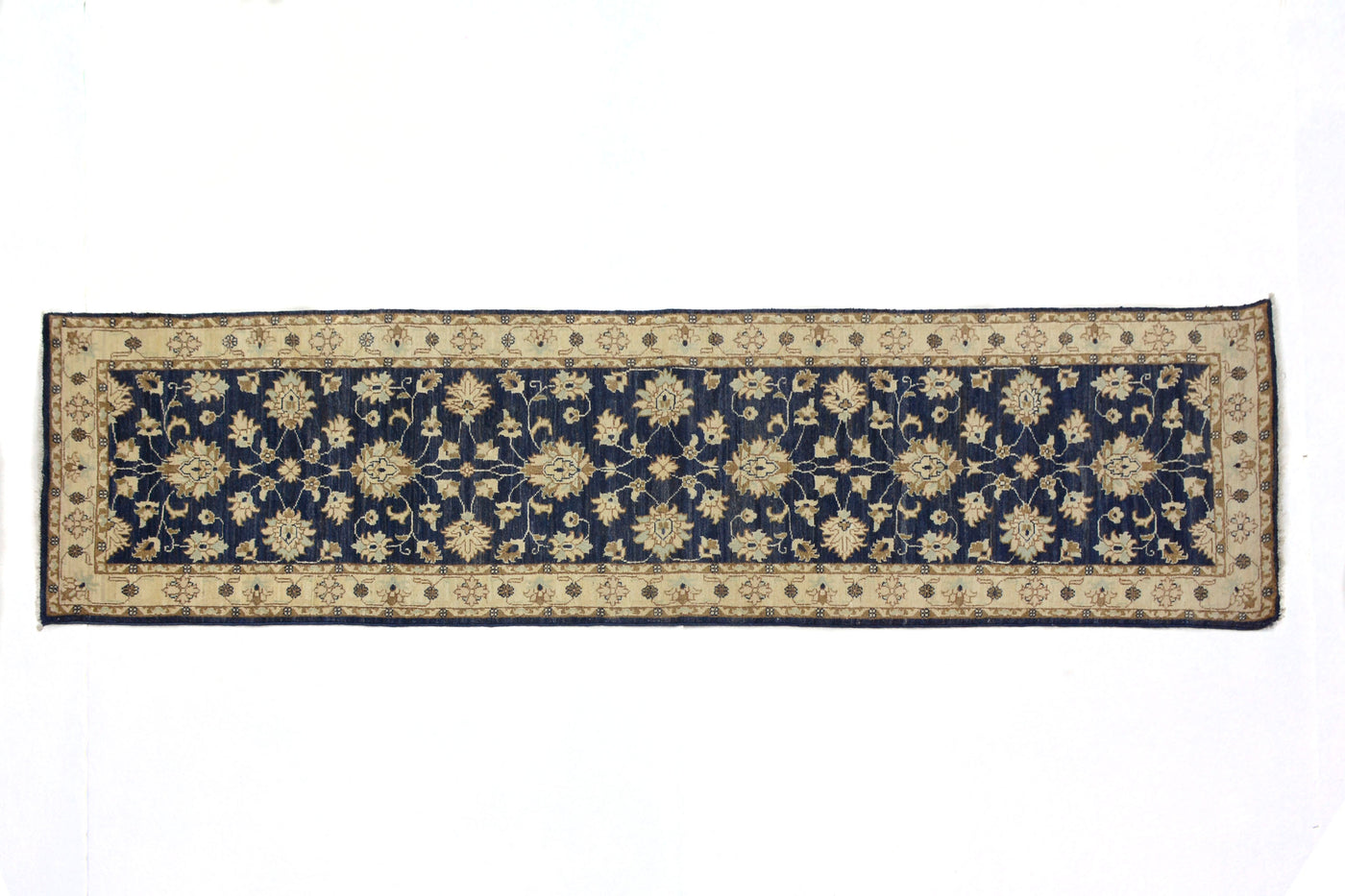 Chobi Afghan Runner – Ivory Cadence