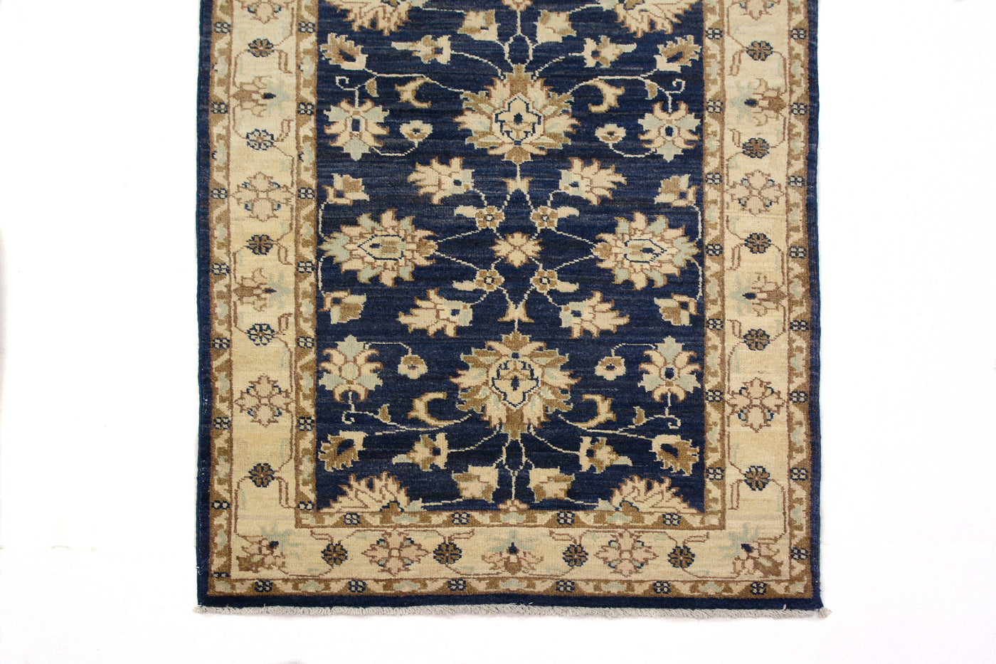 Chobi Afghan Runner – Ivory Cadence