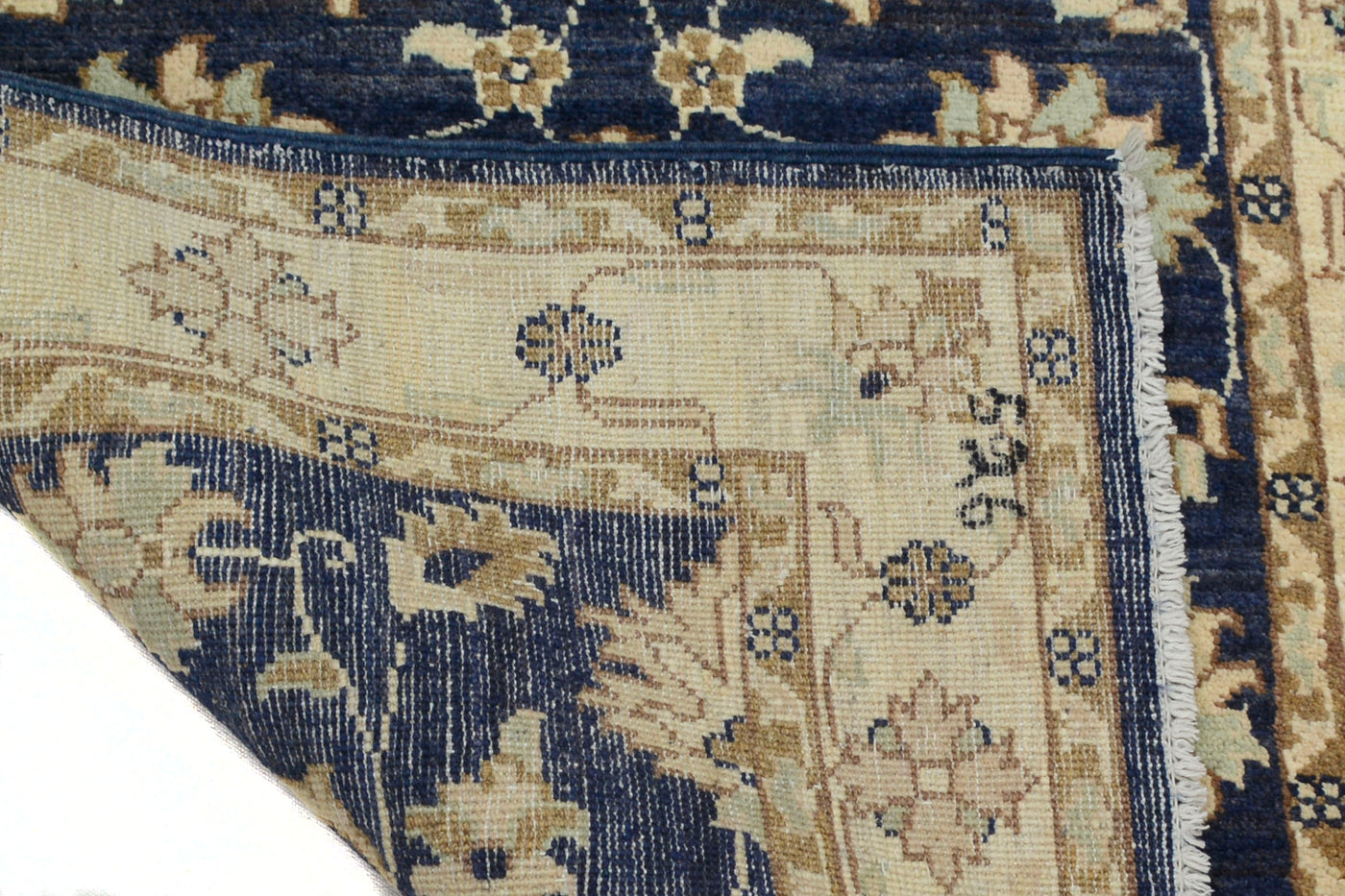 Chobi Afghan Runner – Ivory Cadence