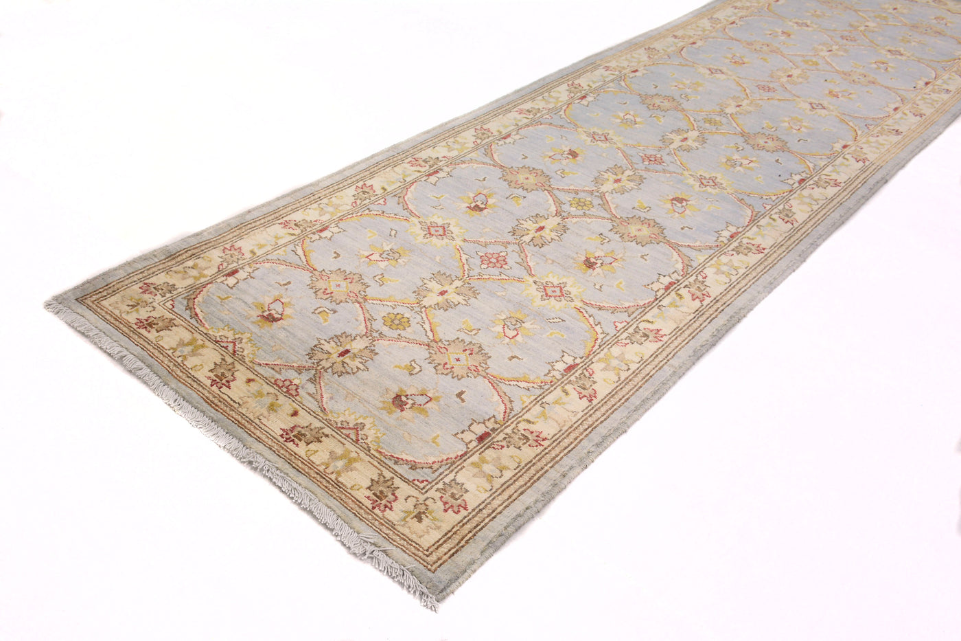 Chobi Afghan Runner – Oatmeal Cadence