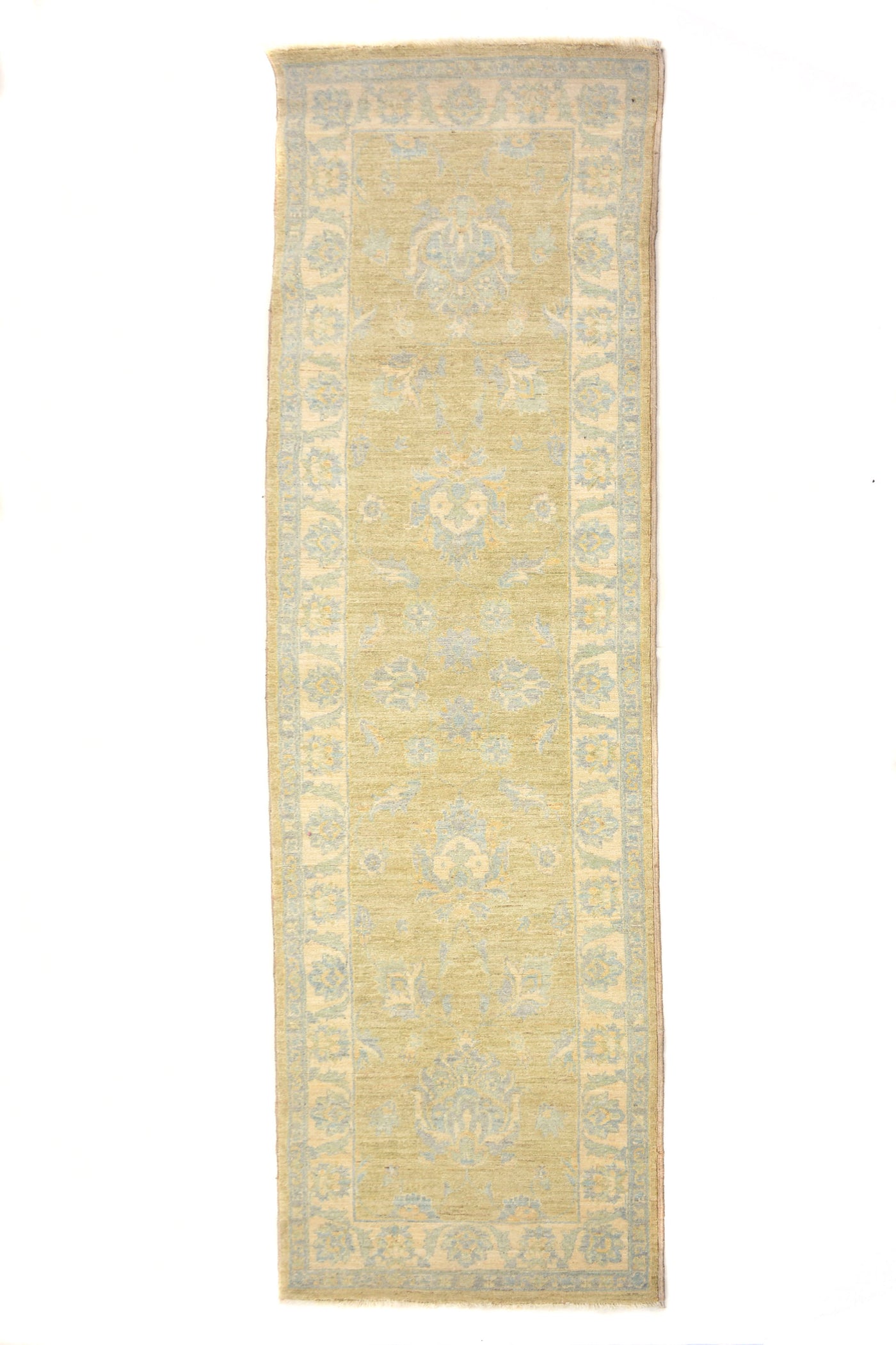 Chobi Afghan Runner – Pearl Chevron