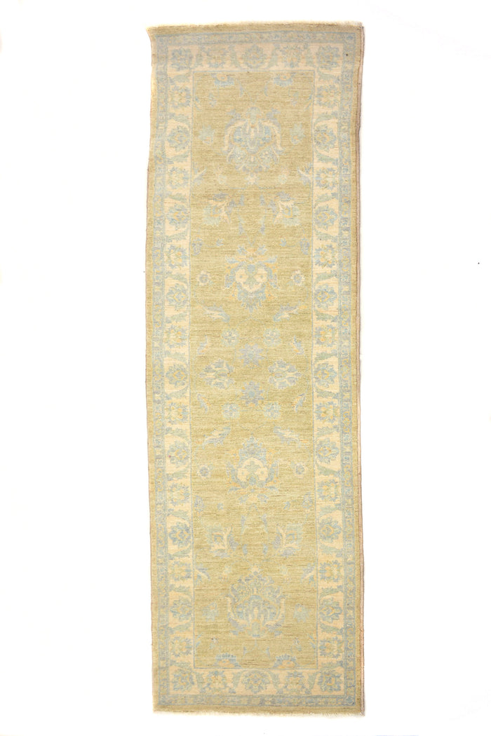 Chobi Afghan Runner – Pearl Chevron