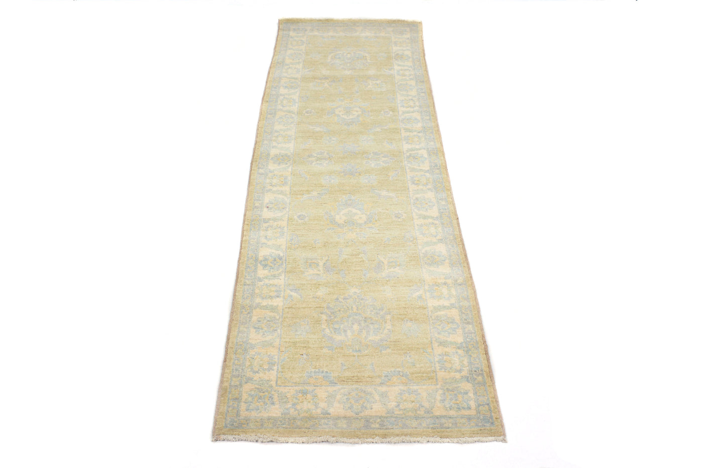 Chobi Afghan Runner – Pearl Chevron