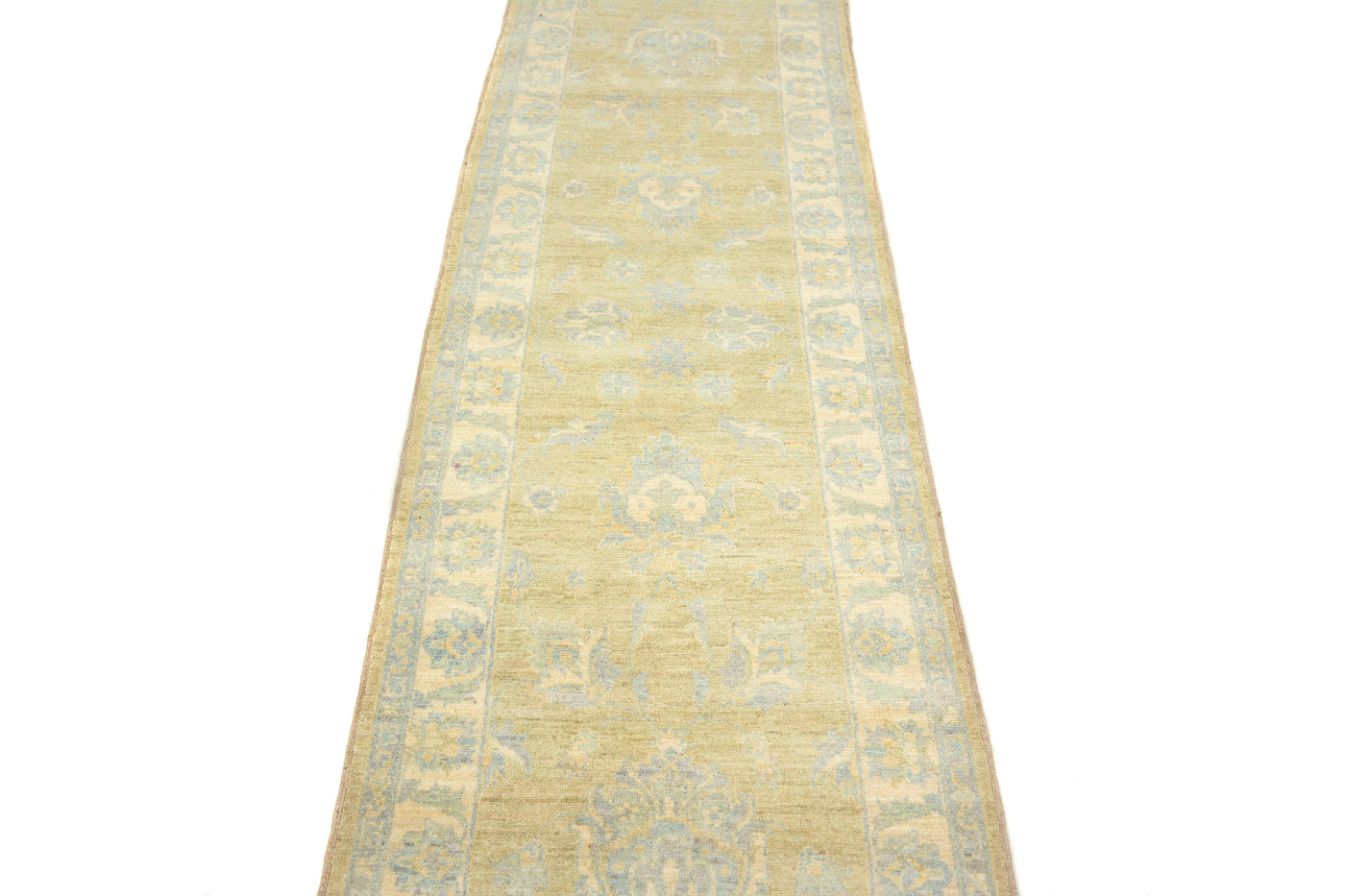 Chobi Afghan Runner – Pearl Chevron