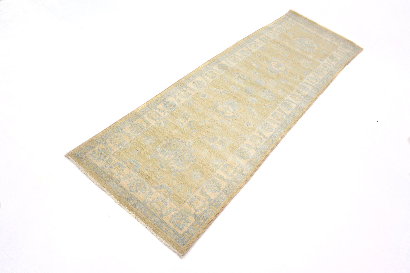 Chobi Afghan Runner – Pearl Chevron