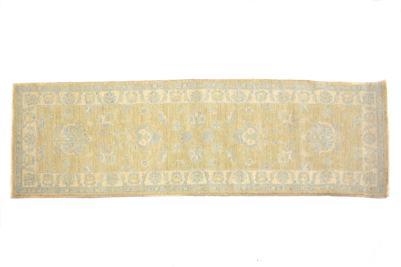 Chobi Afghan Runner – Pearl Chevron