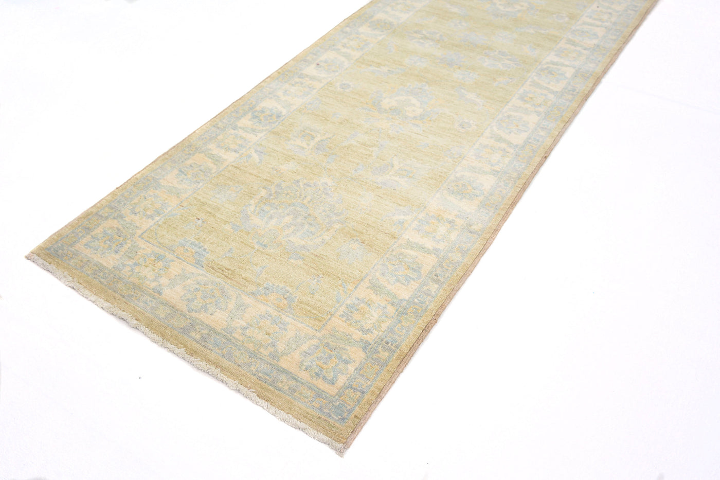 Chobi Afghan Runner – Pearl Chevron