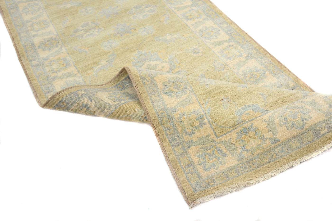 Chobi Afghan Runner – Pearl Chevron