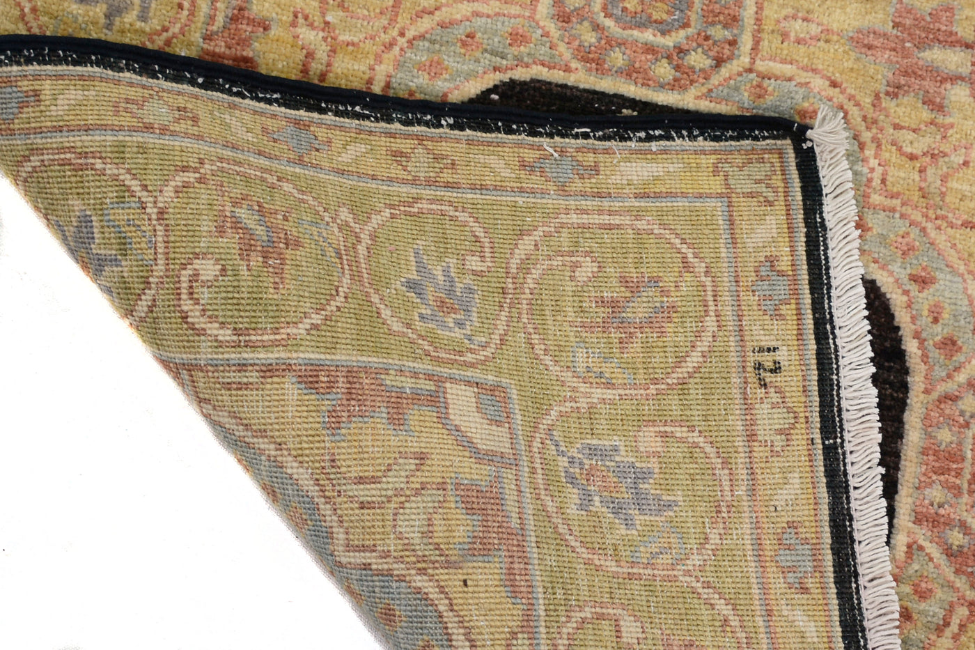 Chobi Afghan Runner – Dove Stripe