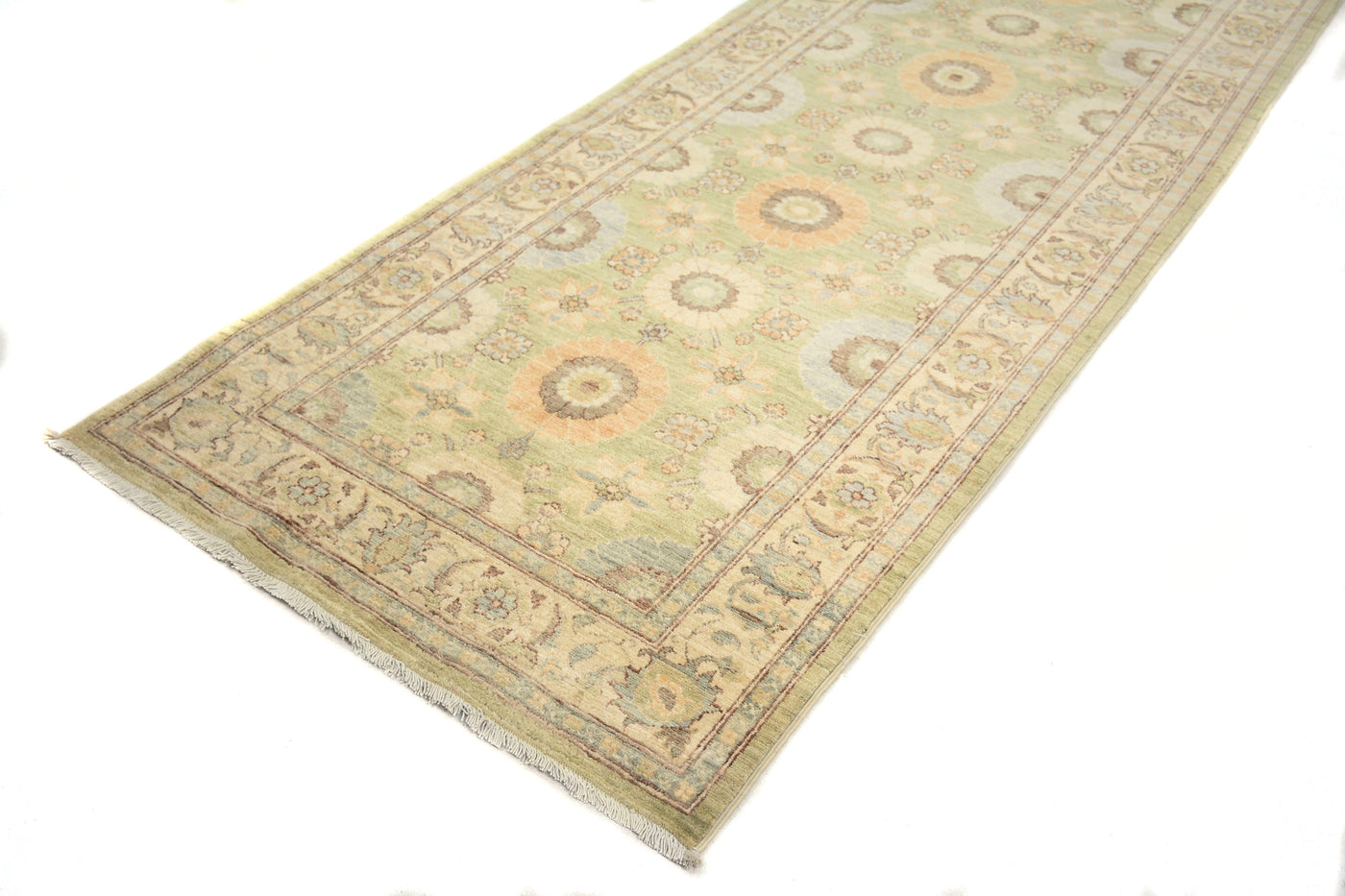 Chobi Afghan Runner – Sand Runway