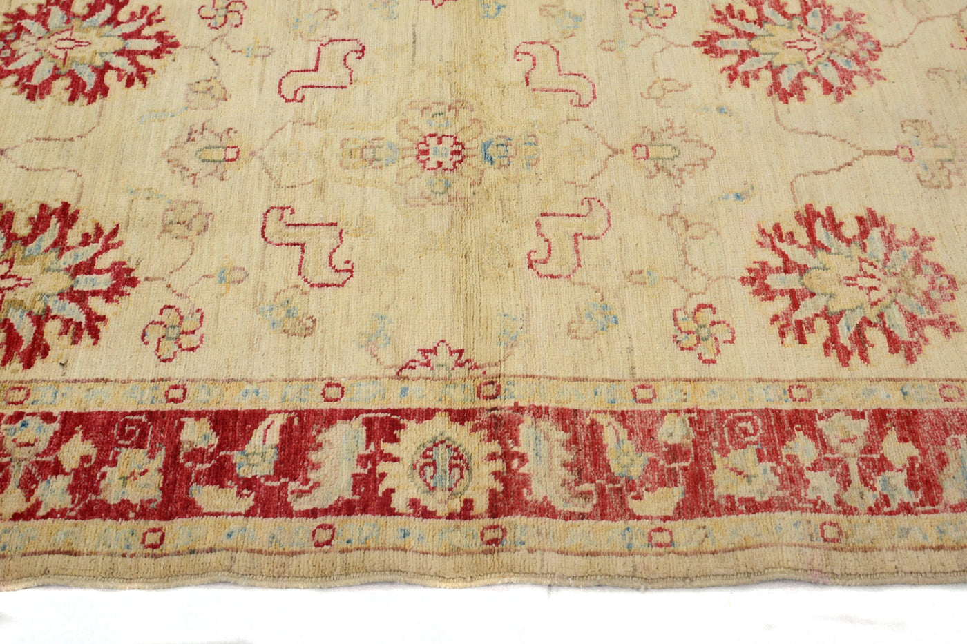 Chobi Afghan Runner – Dove Botanical