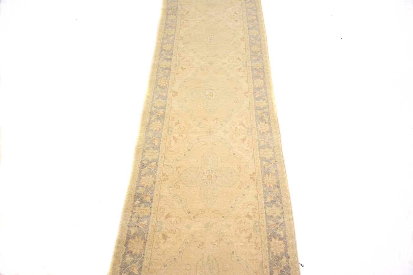 Chobi Afghan Runner – Pebble Chevron
