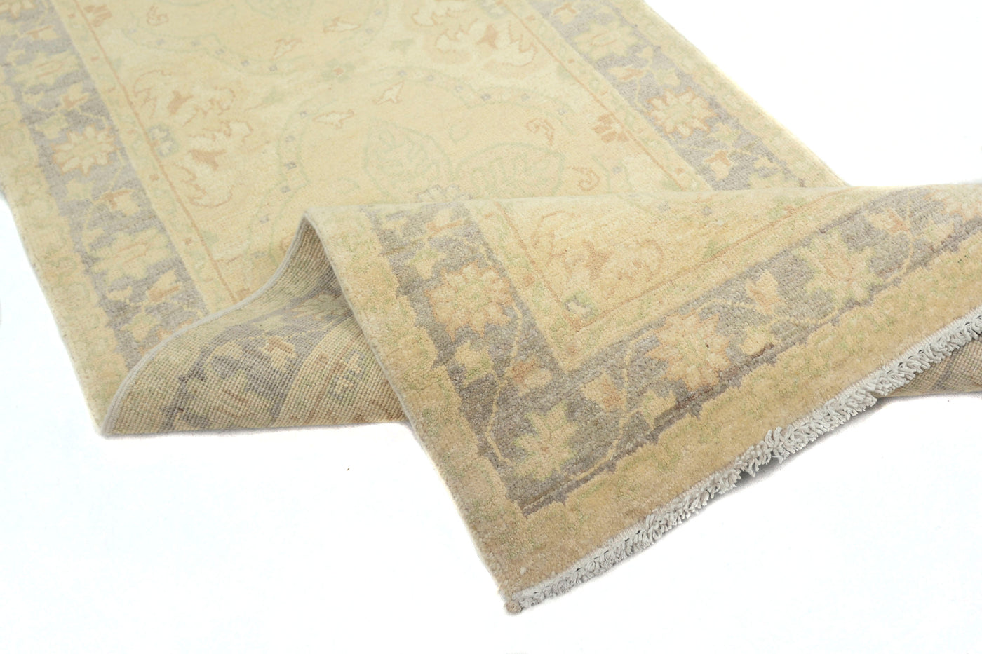 Chobi Afghan Runner – Pebble Chevron