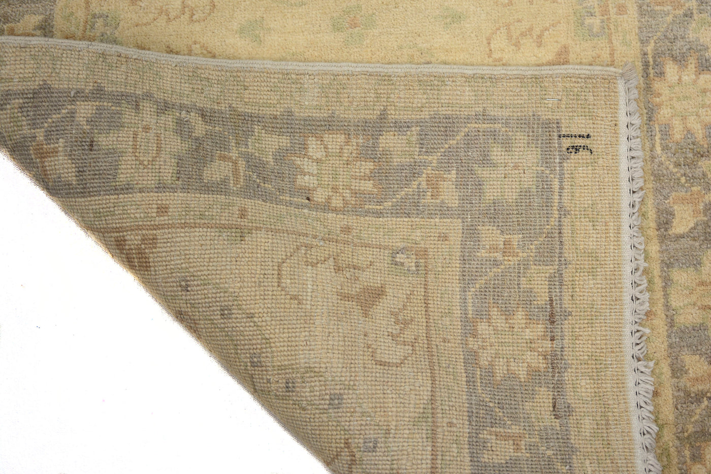 Chobi Afghan Runner – Pebble Chevron
