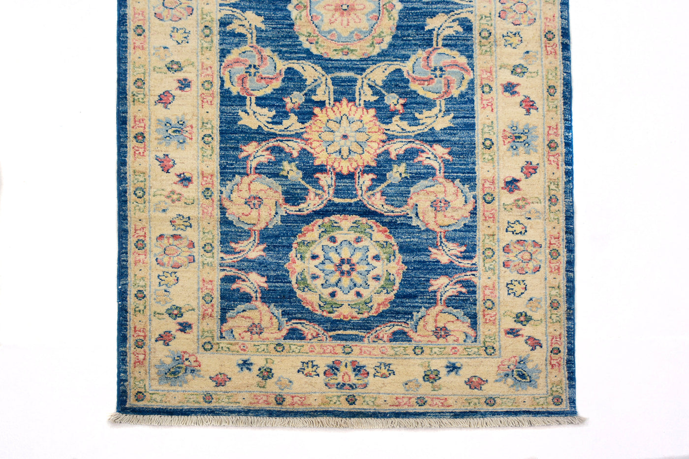 Chobi Afghan Runner – Cerulean Horizon
