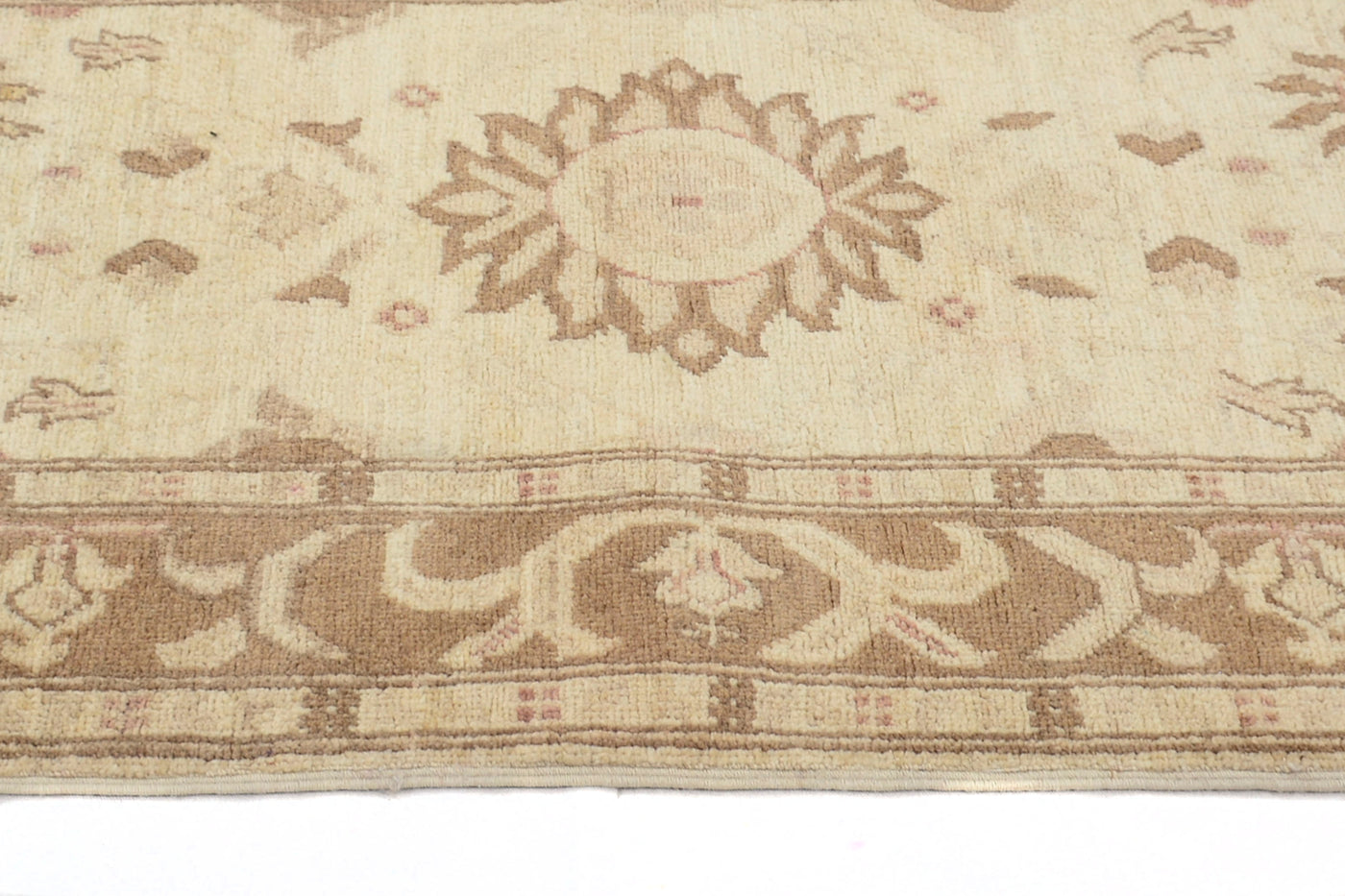 Chobi Afghan Runner – Dove Floral