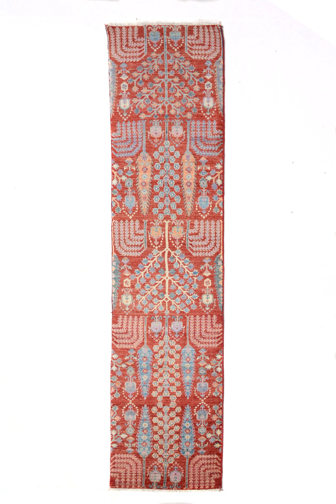 Chobi Afghan Runner – Parchment Step