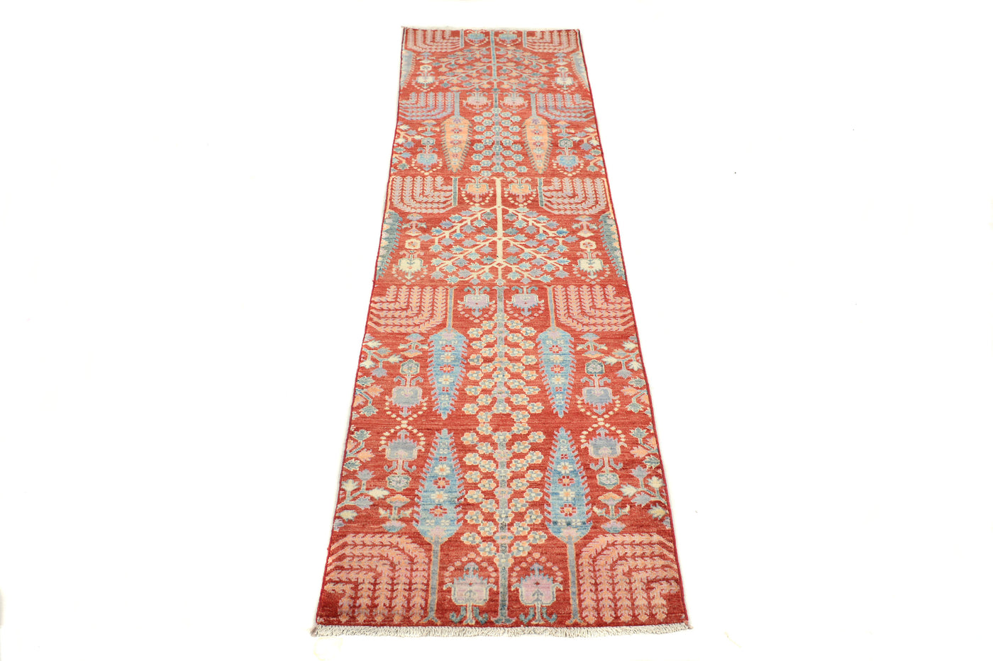Chobi Afghan Runner – Parchment Step