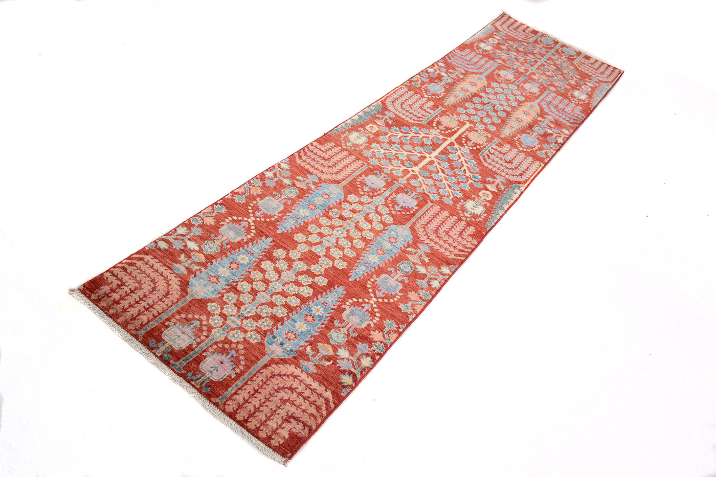 Chobi Afghan Runner – Parchment Step