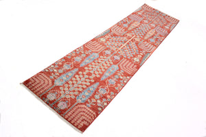 Afghan Chobi Runner, 74 x 288 cm