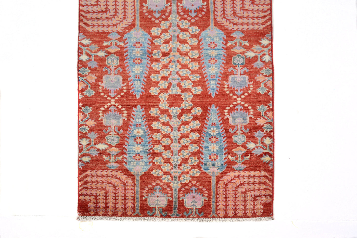 Chobi Afghan Runner – Parchment Step