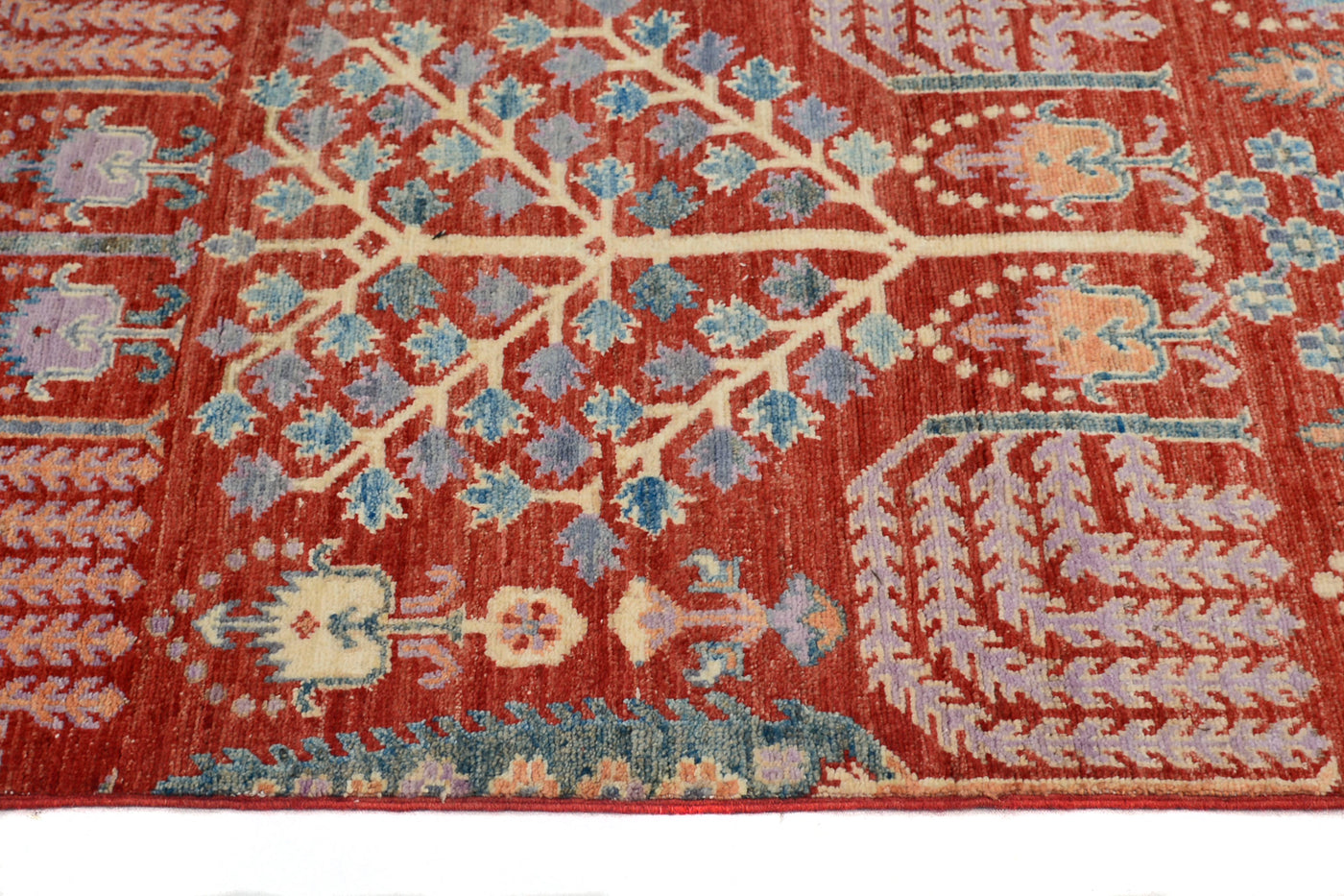 Chobi Afghan Runner – Parchment Step