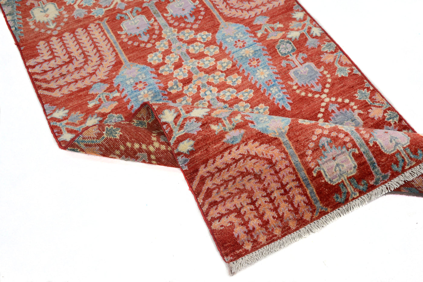 Chobi Afghan Runner – Parchment Step