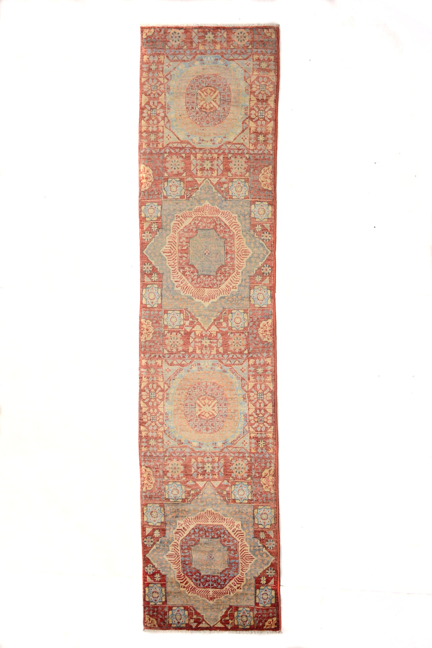 Chobi Afghan Runner – Fern Stripe