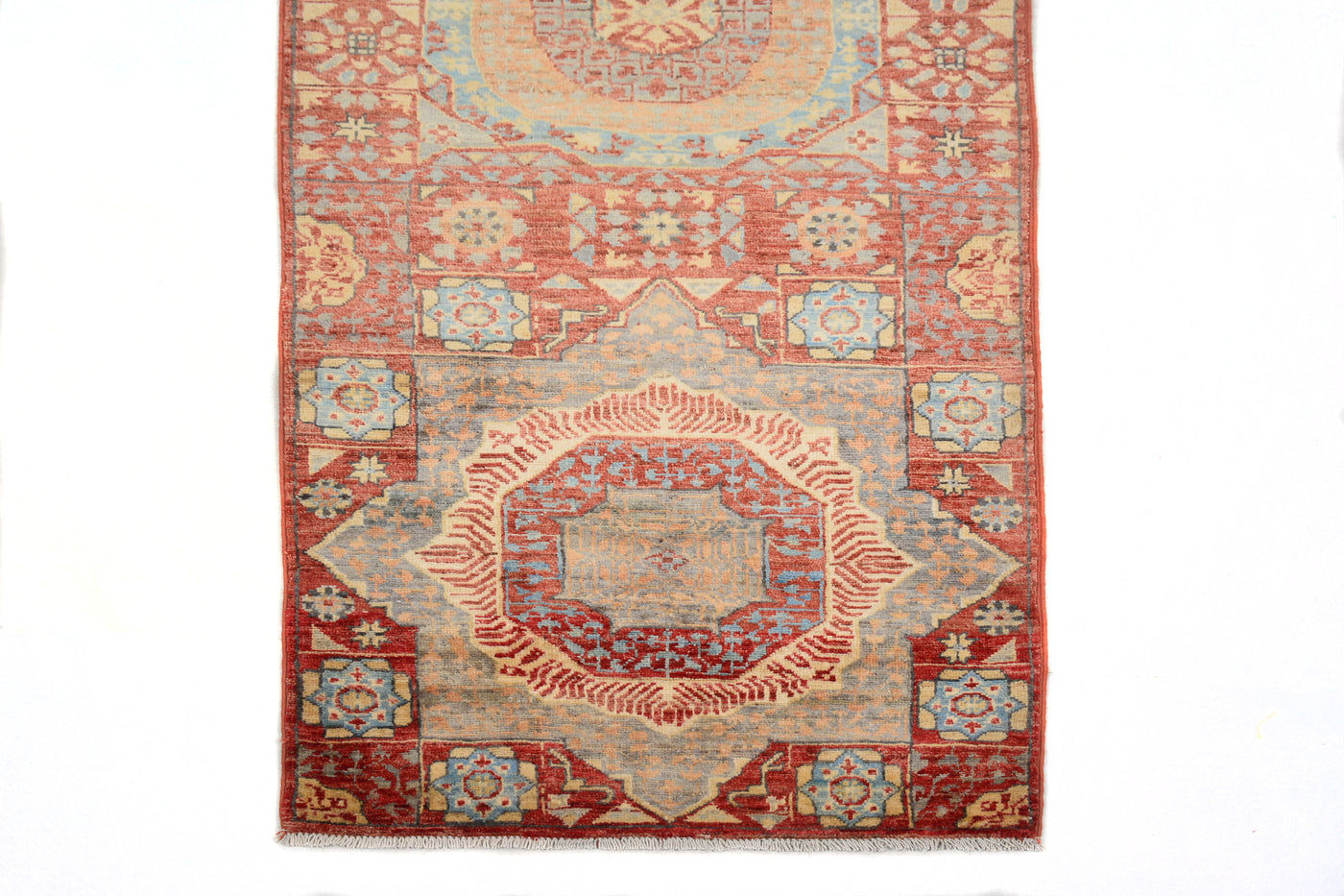 Chobi Afghan Runner – Fern Stripe