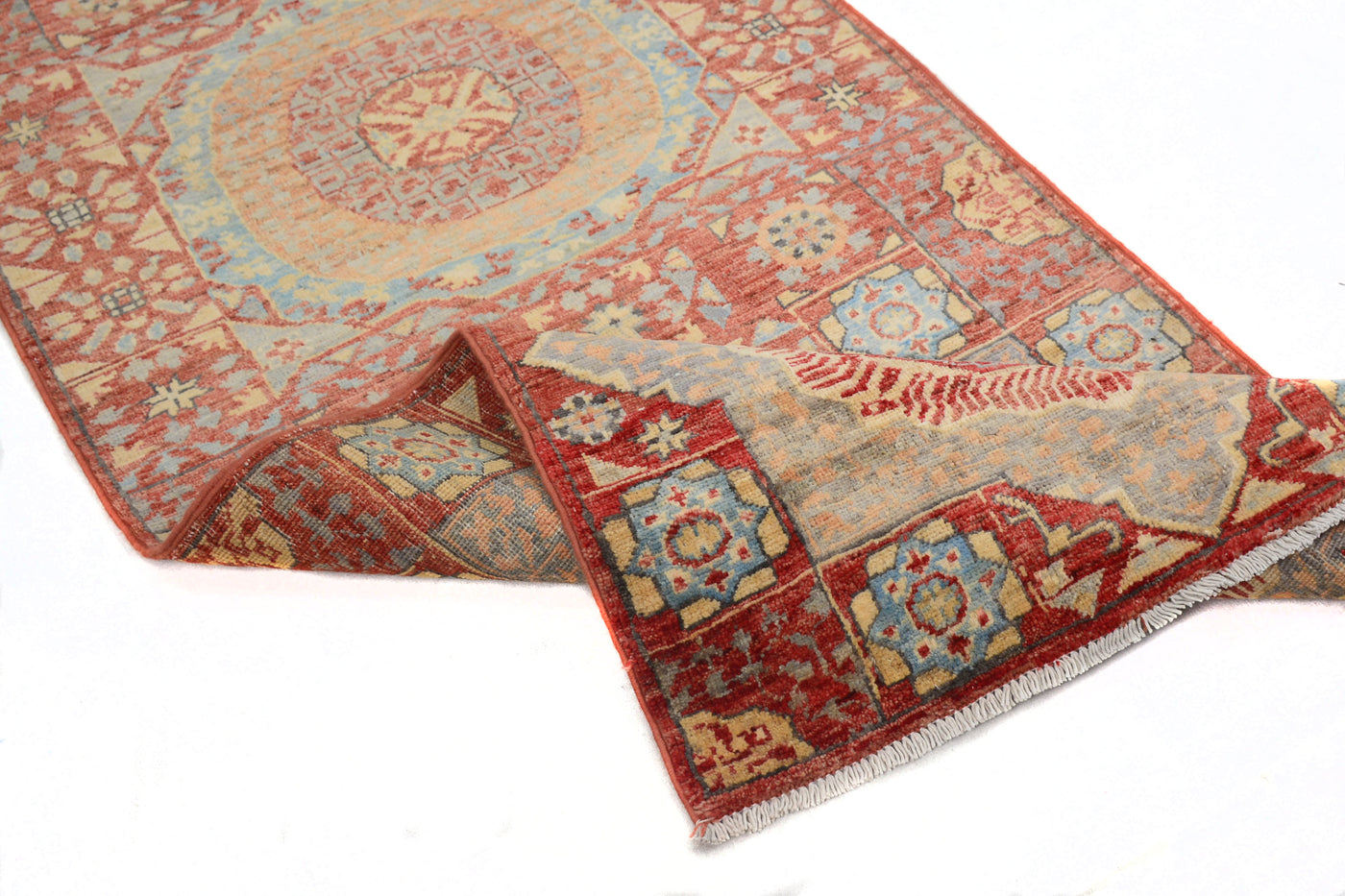 Chobi Afghan Runner – Fern Stripe