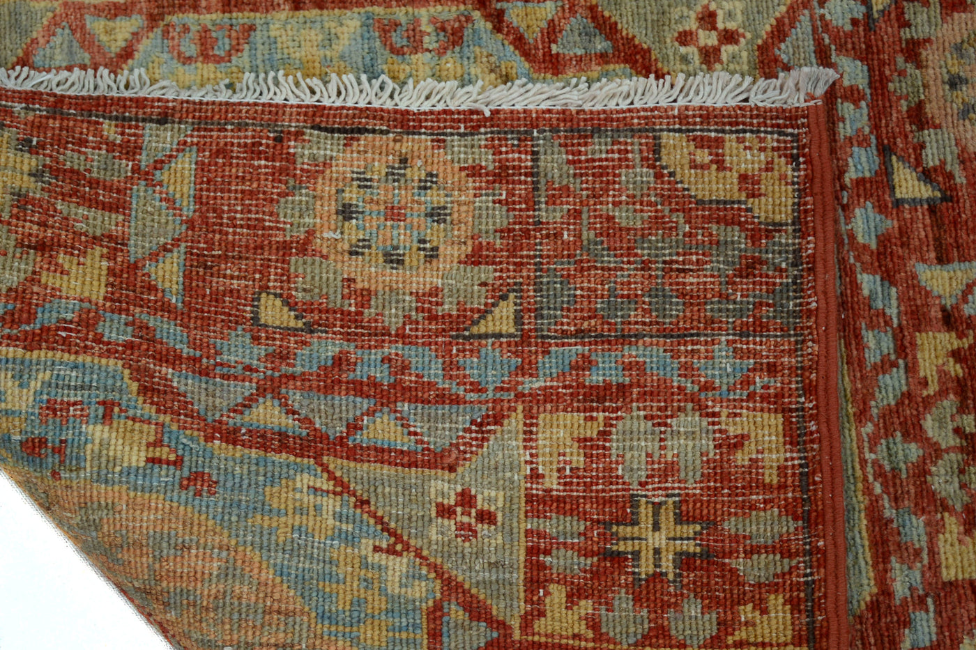 Chobi Afghan Runner – Fern Stripe