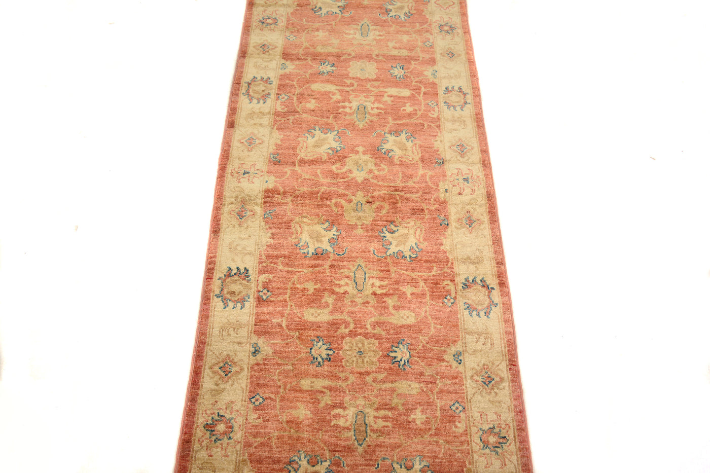 Chobi Afghan Runner – Ivory Runway