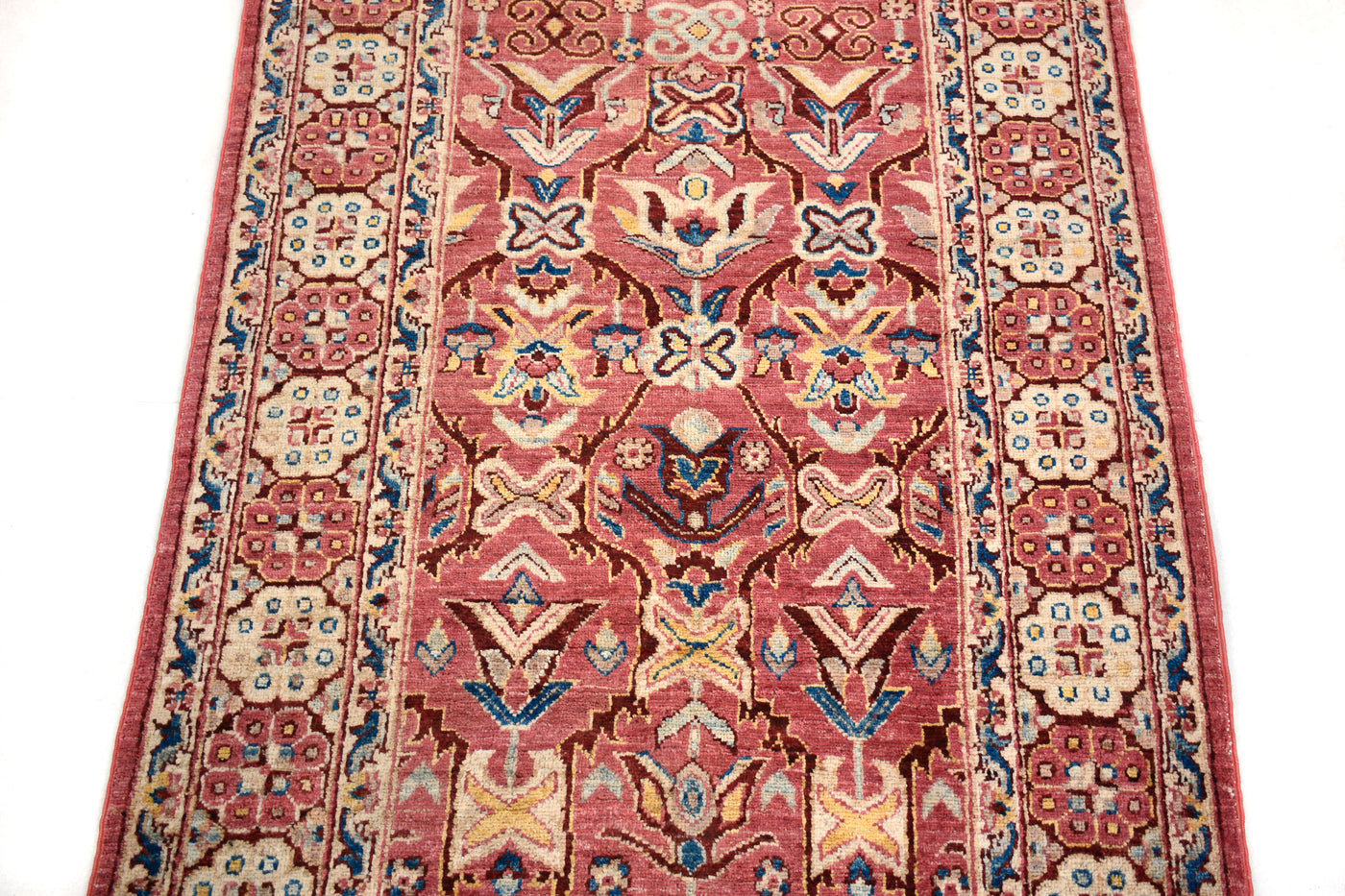 Chobi Afghan Rug – Oatmeal Arbor