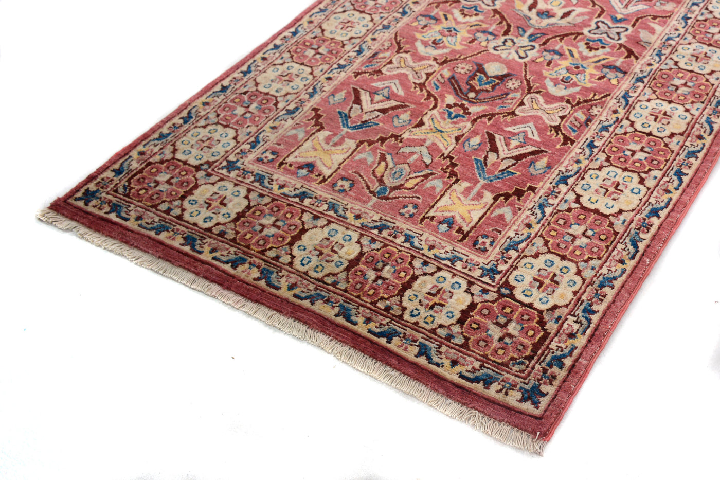 Chobi Afghan Rug – Oatmeal Arbor