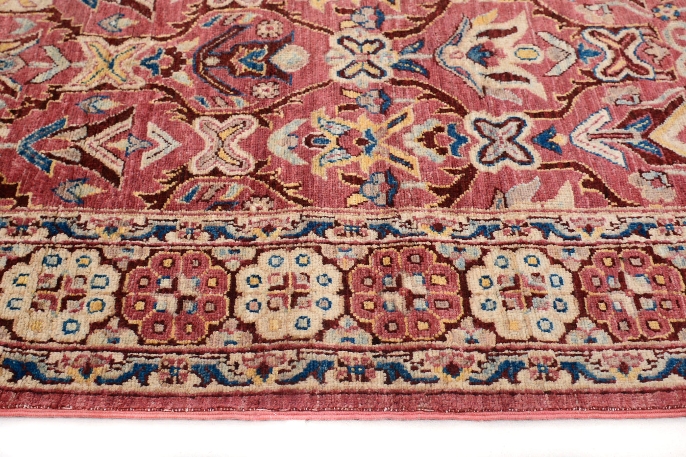 Chobi Afghan Rug – Oatmeal Arbor