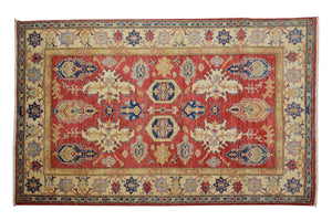 Afghan Super Kazak Rug, 172 x 231 cm