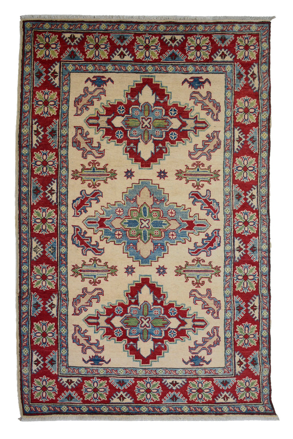 Afghan Kazak Rug, 122 x 192 cm