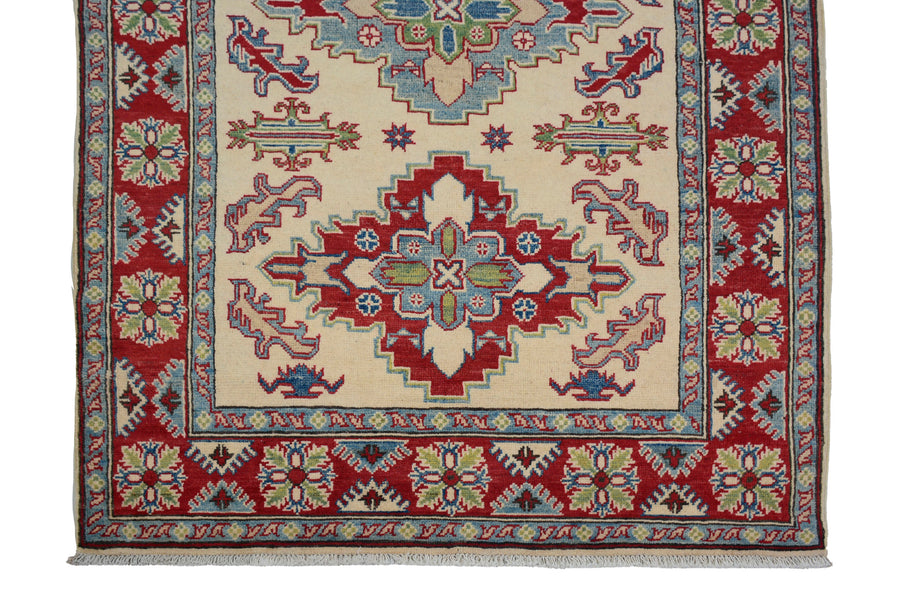 Afghan Kazak Rug, 122 x 192 cm