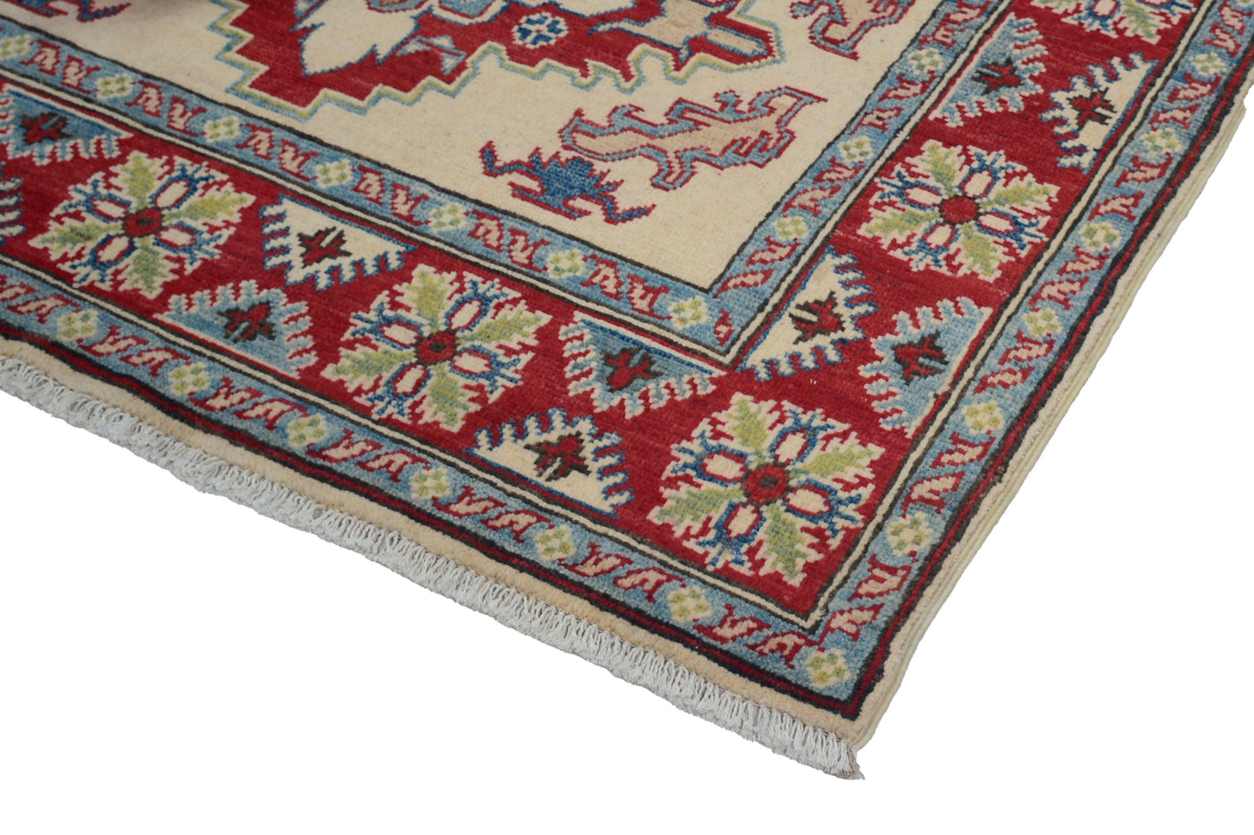 Kazak Afghan Rug – Sand Crest