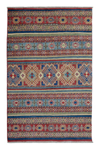 Afghan Kazak Rug, 122 x 173 cm