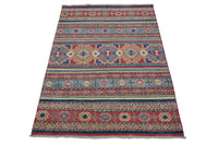 Afghan Kazak Rug, 122 x 173 cm