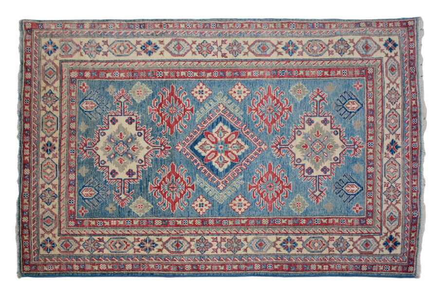 Afghan Kazak Rug, 121 x 172 cm