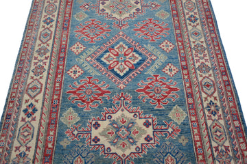 Afghan Kazak Rug, 121 x 172 cm (New Arrival)