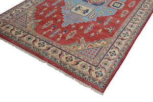 Afghan Kazak Rug, 121 x 185 cm