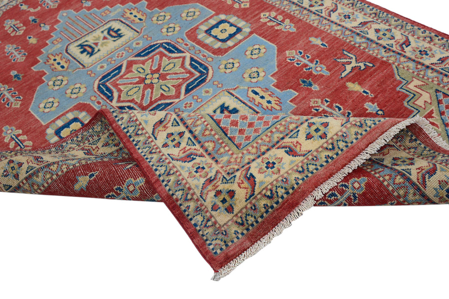 Afghan Kazak Rug, 121 x 185 cm