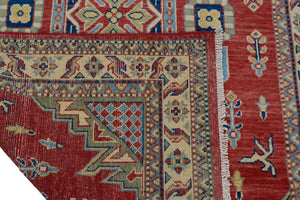 Afghan Kazak Rug, 121 x 185 cm