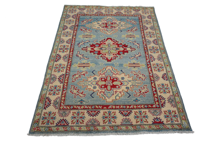 Afghan Kazak Rug, 130 x 194 cm